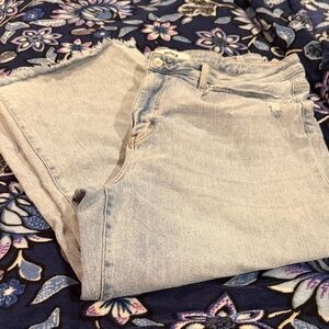 Mica Pop Rock and Crop it..wide legged, cropped jeans in reg/curvy fit.